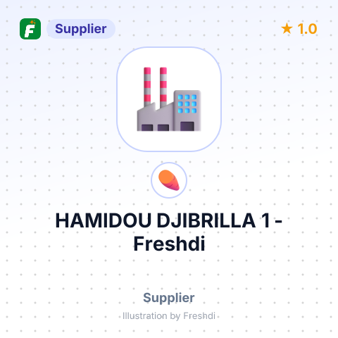 HAMIDOU DJIBRILLA 1 – summary card, no photo uploaded yet