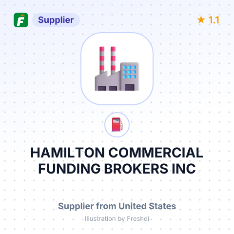 HAMILTON COMMERCIAL FUNDING BROKERS INC – summary card, no photo uploaded yet