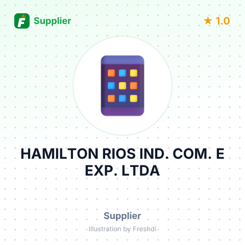 HAMILTON RIOS IND. COM. E EXP. LTDA – summary card, no photo uploaded yet