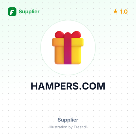 HAMPERS.COM – summary card, no photo uploaded yet