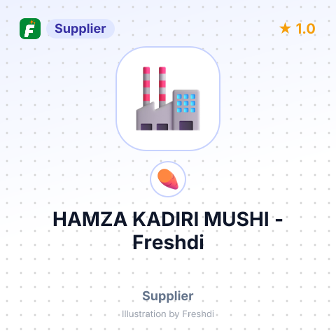 HAMZA KADIRI MUSHI – summary card, no photo uploaded yet
