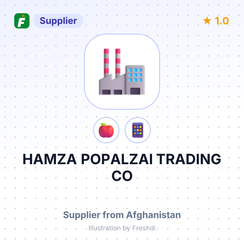 HAMZA POPALZAI TRADING CO – summary card, no photo uploaded yet