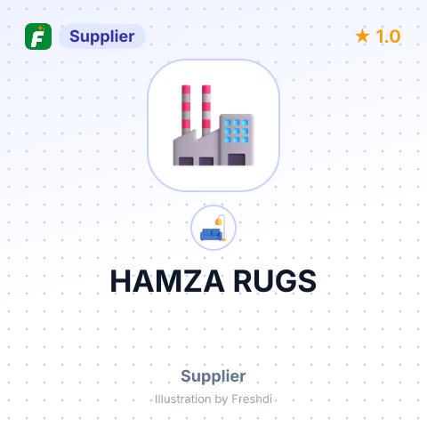 HAMZA RUGS – summary card, no photo uploaded yet