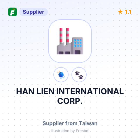 HAN LIEN INTERNATIONAL CORP. – summary card, no photo uploaded yet