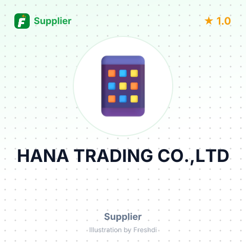HANA TRADING CO.,LTD – summary card, no photo uploaded yet