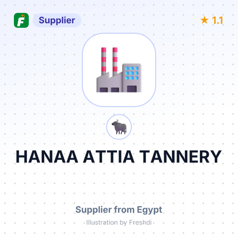 HANAA ATTIA TANNERY – summary card, no photo uploaded yet