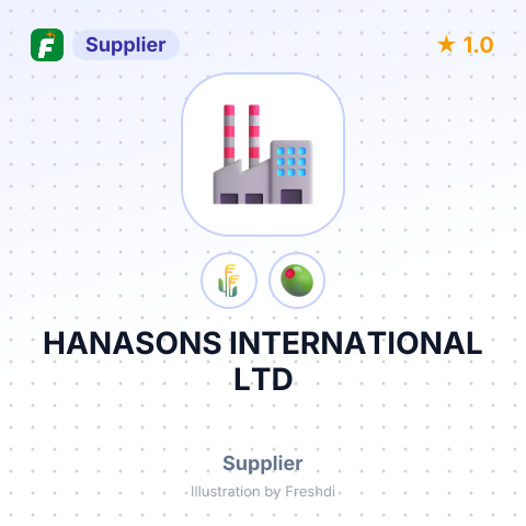 HANASONS INTERNATIONAL LTD – summary card, no photo uploaded yet