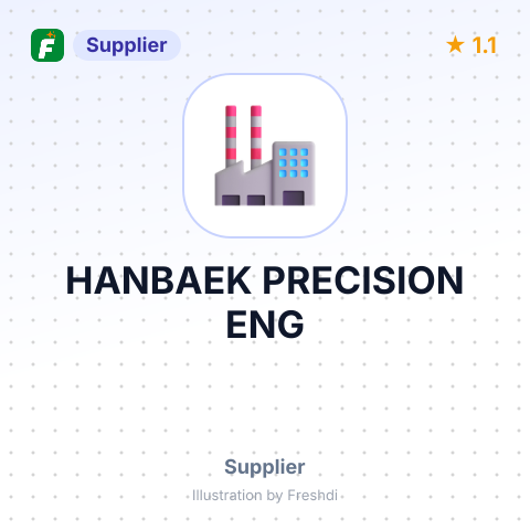 HANBAEK PRECISION ENG – summary card, no photo uploaded yet