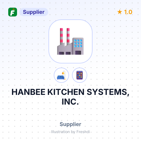 HANBEE KITCHEN SYSTEMS, INC. – summary card, no photo uploaded yet