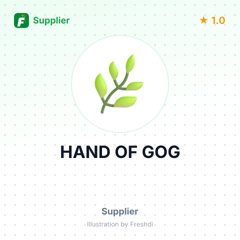 HAND OF GOG – summary card, no photo uploaded yet