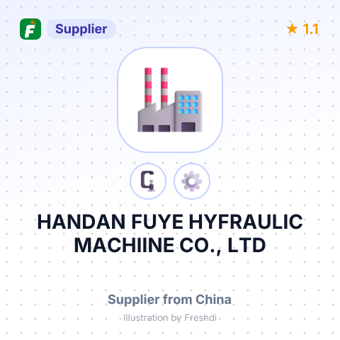 HANDAN FUYE HYFRAULIC MACHIINE CO., LTD – summary card, no photo uploaded yet