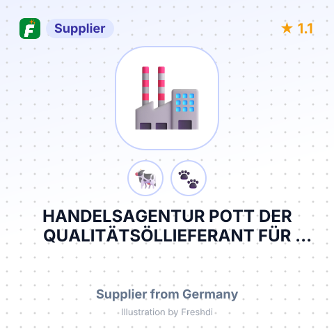 HANDELSAGENTUR POTT DER QUALITÄTSÖLLIEFERANT FÜR HAUS UND HOF UND FRITTIER-BRATÖL – summary card, no photo uploaded yet
