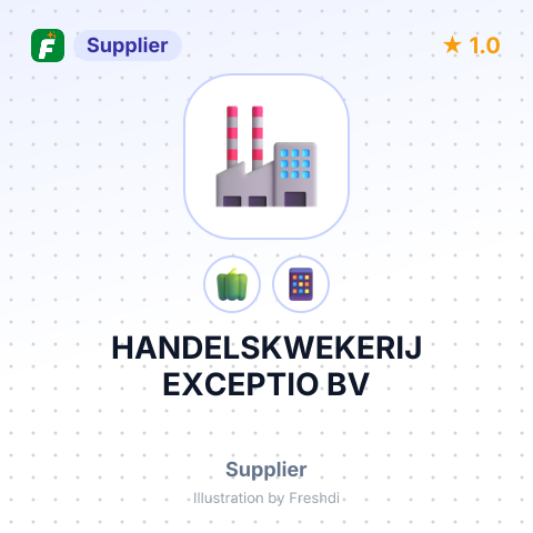 HANDELSKWEKERIJ EXCEPTIO BV – summary card, no photo uploaded yet