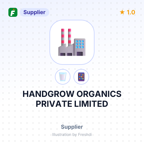 HANDGROW ORGANICS PRIVATE LIMITED – summary card, no photo uploaded yet