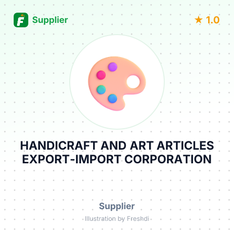HANDICRAFT AND ART ARTICLES EXPORT-IMPORT CORPORATION – summary card, no photo uploaded yet