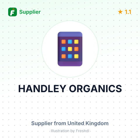 HANDLEY ORGANICS – summary card, no photo uploaded yet