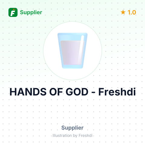 HANDS OF GOD – summary card, no photo uploaded yet