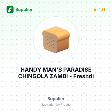 HANDY MAN'S PARADISE CHINGOLA ZAMBI – summary card, no photo uploaded yet