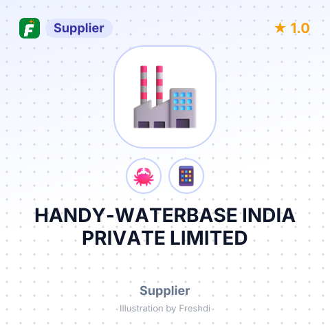 HANDY-WATERBASE INDIA PRIVATE LIMITED – summary card, no photo uploaded yet
