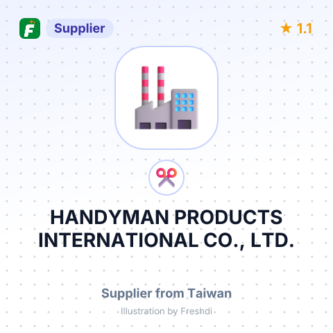 HANDYMAN PRODUCTS INTERNATIONAL CO., LTD. – summary card, no photo uploaded yet