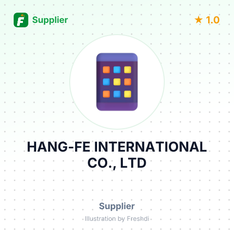 HANG-FE INTERNATIONAL CO., LTD – summary card, no photo uploaded yet