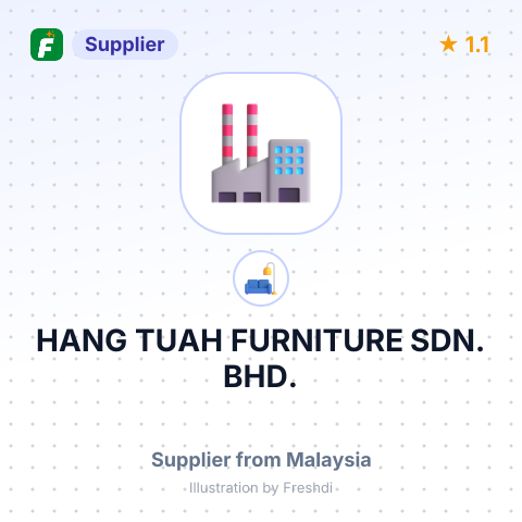 HANG TUAH FURNITURE SDN. BHD. – summary card, no photo uploaded yet