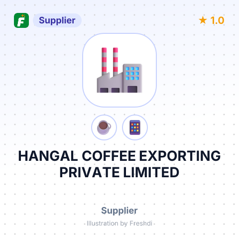 HANGAL COFFEE EXPORTING PRIVATE LIMITED – summary card, no photo uploaded yet