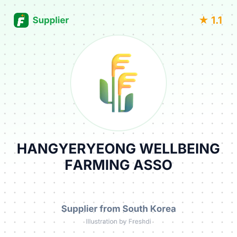 HANGYERYEONG WELLBEING FARMING ASSO – summary card, no photo uploaded yet