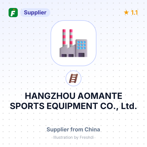 HANGZHOU AOMANTE SPORTS EQUIPMENT CO., Ltd. – summary card, no photo uploaded yet