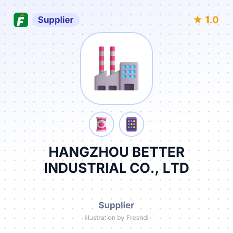 HANGZHOU BETTER INDUSTRIAL CO., LTD – summary card, no photo uploaded yet