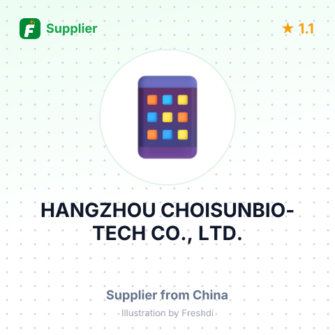 HANGZHOU CHOISUNBIO-TECH CO., LTD. – summary card, no photo uploaded yet