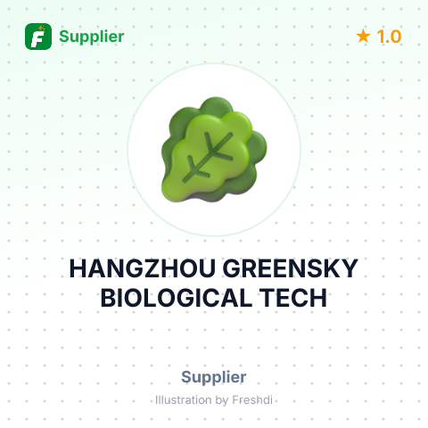 HANGZHOU GREENSKY BIOLOGICAL TECH – summary card, no photo uploaded yet
