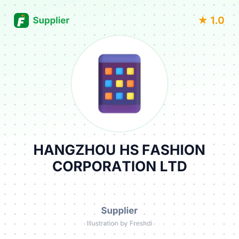 HANGZHOU HS FASHION CORPORATION LTD – summary card, no photo uploaded yet