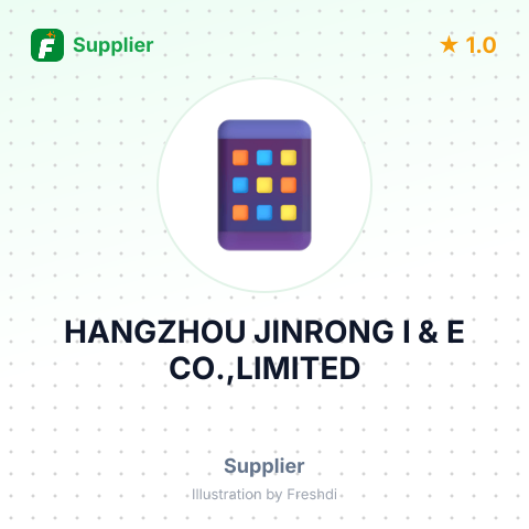 HANGZHOU JINRONG I & E CO.,LIMITED – summary card, no photo uploaded yet