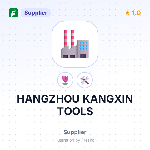 HANGZHOU KANGXIN TOOLS – summary card, no photo uploaded yet