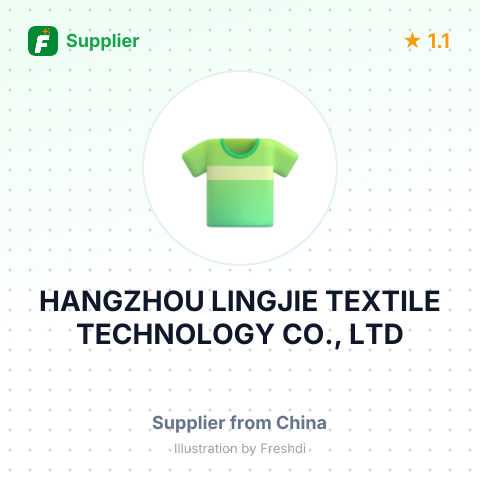 HANGZHOU LINGJIE TEXTILE TECHNOLOGY CO., LTD – summary card, no photo uploaded yet