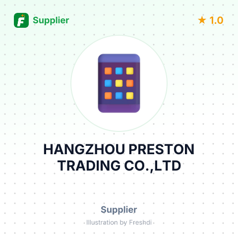 HANGZHOU PRESTON TRADING CO.,LTD – summary card, no photo uploaded yet