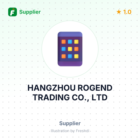 HANGZHOU ROGEND TRADING CO., LTD – summary card, no photo uploaded yet