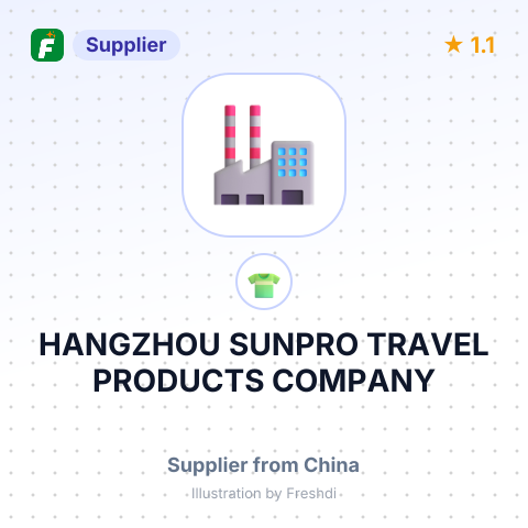 HANGZHOU SUNPRO TRAVEL PRODUCTS COMPANY – summary card, no photo uploaded yet