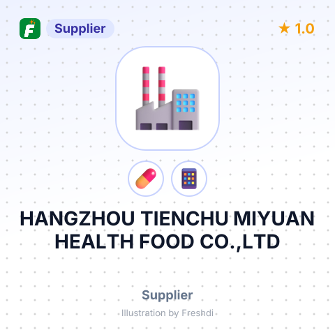 HANGZHOU TIENCHU MIYUAN HEALTH FOOD CO.,LTD – summary card, no photo uploaded yet