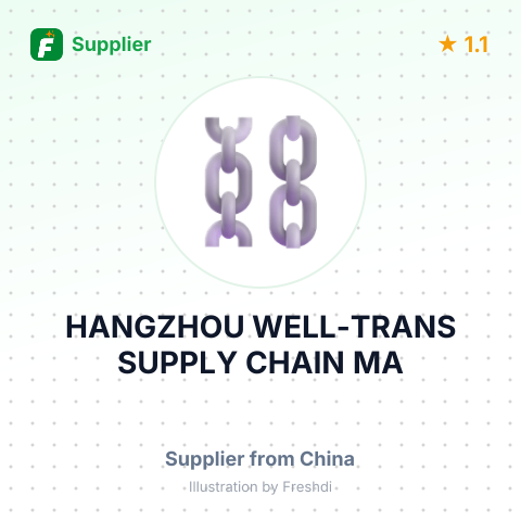HANGZHOU WELL-TRANS SUPPLY CHAIN MA – summary card, no photo uploaded yet
