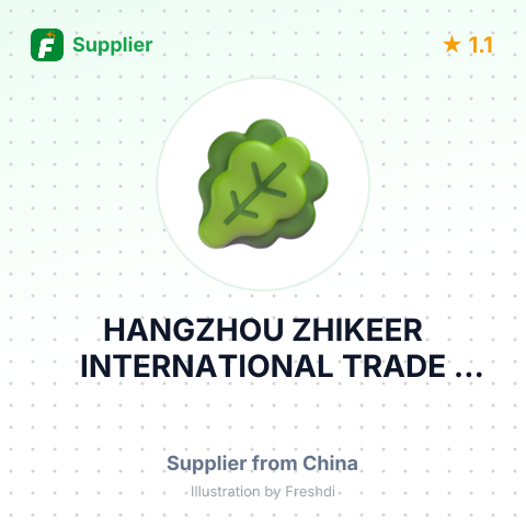 HANGZHOU ZHIKEER INTERNATIONAL TRADE CO.LTD – summary card, no photo uploaded yet