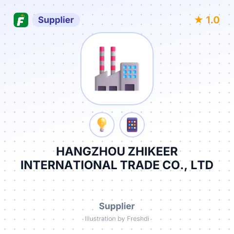 HANGZHOU ZHIKEER INTERNATIONAL TRADE CO., LTD – summary card, no photo uploaded yet