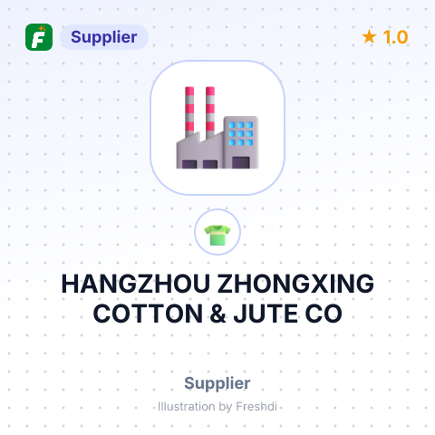 HANGZHOU ZHONGXING COTTON & JUTE CO – summary card, no photo uploaded yet