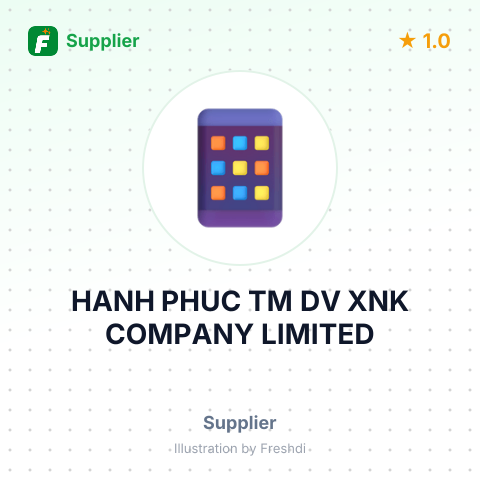 HANH PHUC TM DV XNK COMPANY LIMITED – summary card, no photo uploaded yet