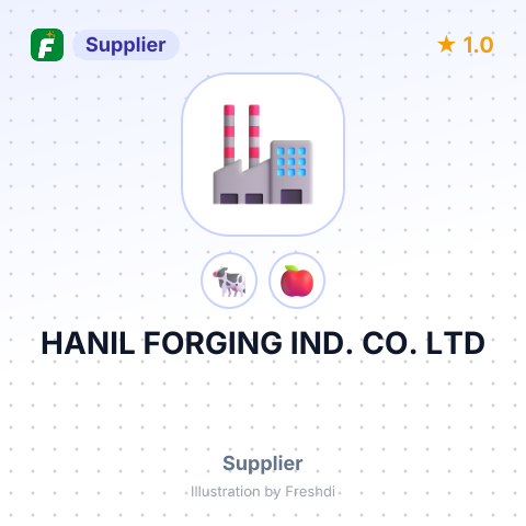 HANIL FORGING IND. CO. LTD – summary card, no photo uploaded yet