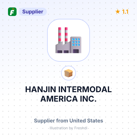 HANJIN INTERMODAL AMERICA INC. – summary card, no photo uploaded yet
