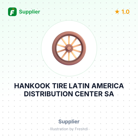 HANKOOK TIRE LATIN AMERICA DISTRIBUTION CENTER SA – summary card, no photo uploaded yet