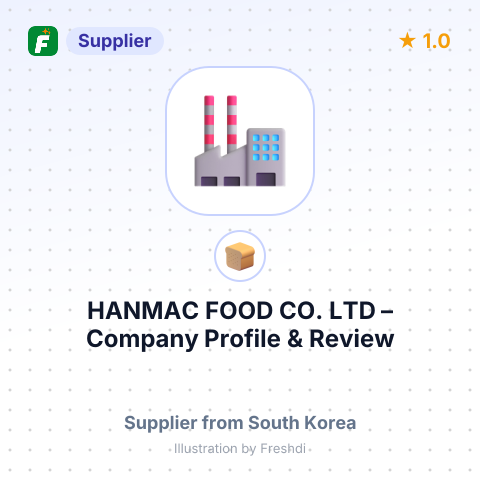 HANMAC FOOD CO., LTD – summary card, no photo uploaded yet