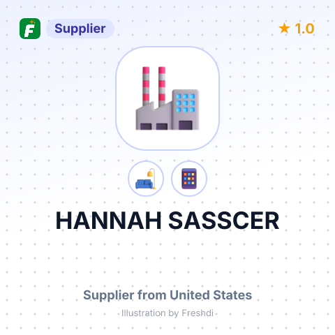 HANNAH SASSCER – summary card, no photo uploaded yet